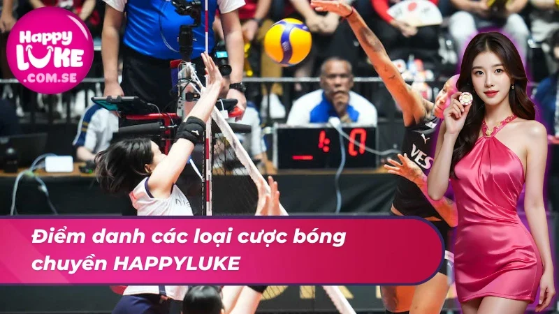 Những loại cược của bóng chuyền 