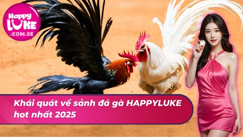 Đá Gà - Thiên Đường Chọi Gà Uy Tín Nhất HAPPYLUKE Hiện Nay 2 Khái quát về sảnh đá gà hot nhất 2025