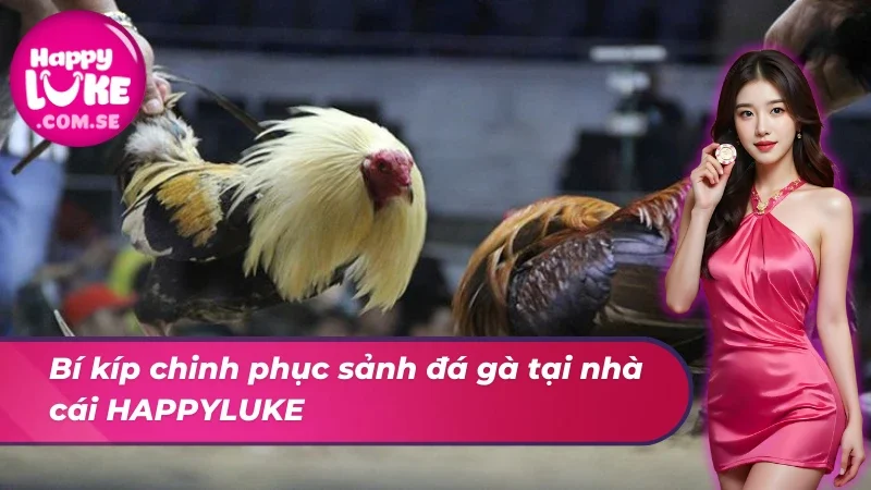 Đá Gà - Thiên Đường Chọi Gà Uy Tín Nhất HAPPYLUKE Hiện Nay 7 Bí kíp chinh phục sảnh đá gà tại nhà cái