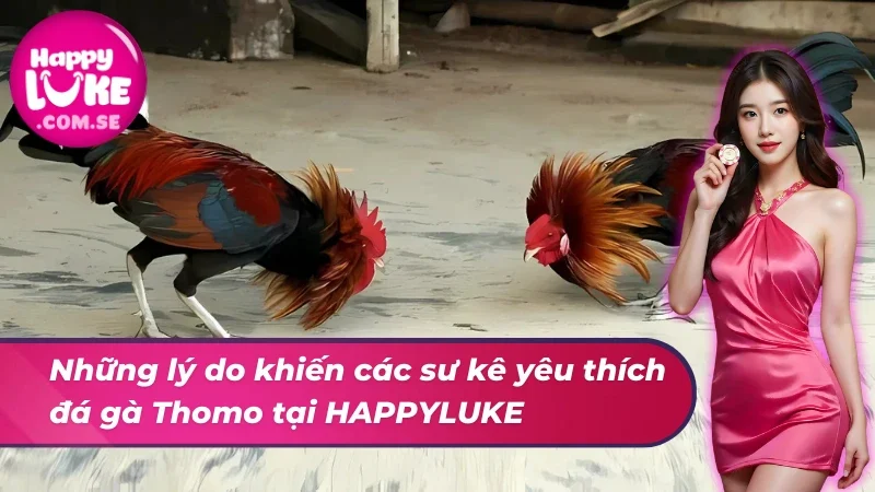 Lý do các sư kê yêu thích đá gà Thomo