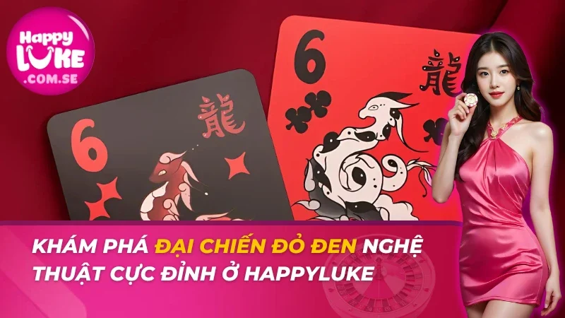 Khám Phá Đại Chiến Đỏ Đen Nghệ Thuật Cực Đỉnh Ở HAPPYLUKE 3 Đại Chiến Đỏ Đen