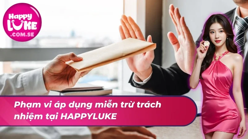 Miễn Trừ Trách Nhiệm HAPPYLUKE 3 Phạm vị trang cược miễn trừ trách nhiệm với hội viên