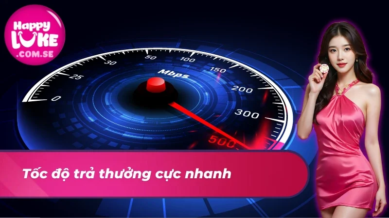 Tốc độ trả thưởng của nổ hũ Thuỷ Cung siêu nhanh