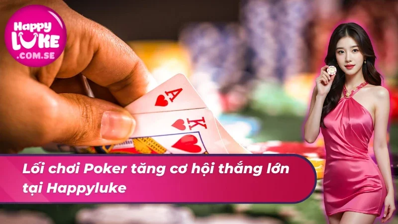Poker: Trải Nghiệm Kích Thích Cùng Casino Đẳng Cấp Tại HAPPYLUKE 6 Cách chơi nâng chơi chinh phục mọi ván bài Poker