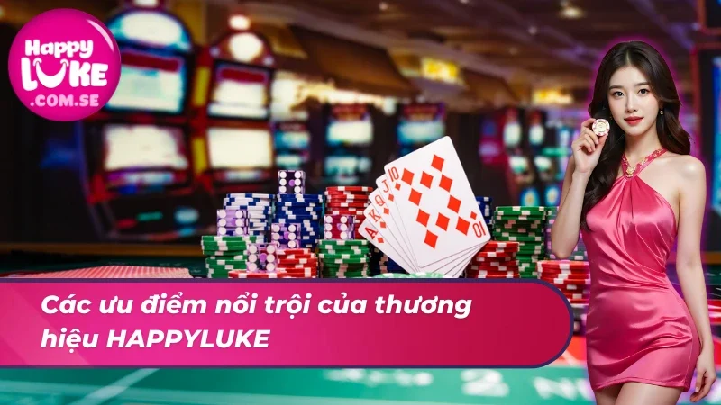Thương Hiệu HAPPYLUKE - Điểm Đến Hàng Đầu Cho Tín Đồ Mê Game 3 Ưu điểm chinh phục hội viên của thương hiệu